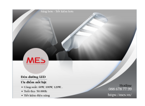 Do đâu đèn đường LED lại được ưa chuộng