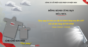 Che chở khi mưa – “Đưa đường” cùng MES