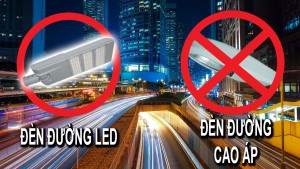 Xu hướng thay thế đèn đường cao áp bằng đèn đường LED