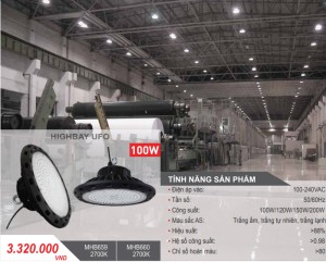 Báo giá đèn LED nhà xưởng 2022