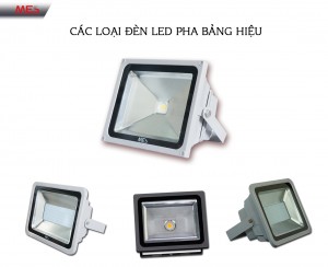 Đèn pha LED chiếu bảng hiệu