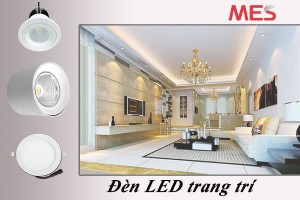 Cách kết hợp Đèn Led chiếu sáng thành Đèn Led trang trí